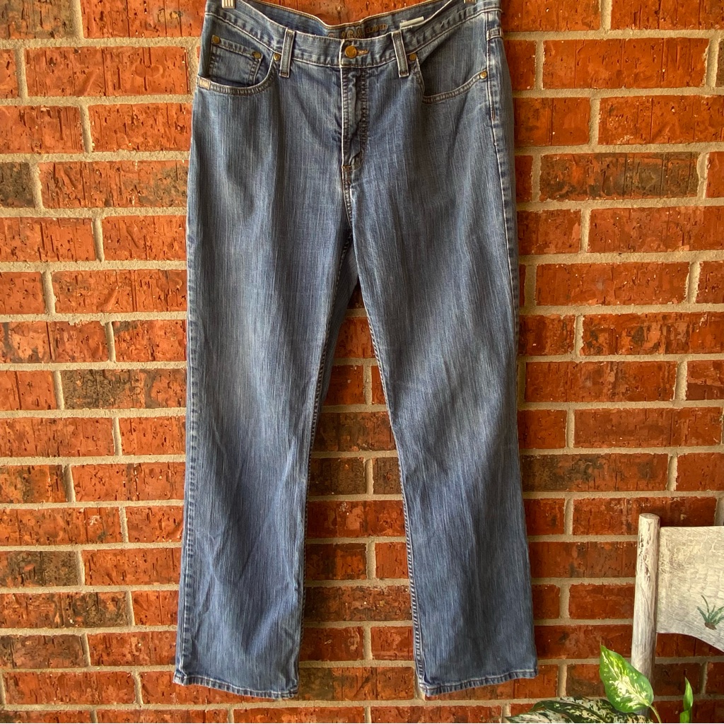 Cruel Girl Jeans Womens 15 Reg Juniors Relaxed Mid Rise Bootcut Med Wash
